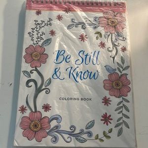 Be Still and Know:  coloring book